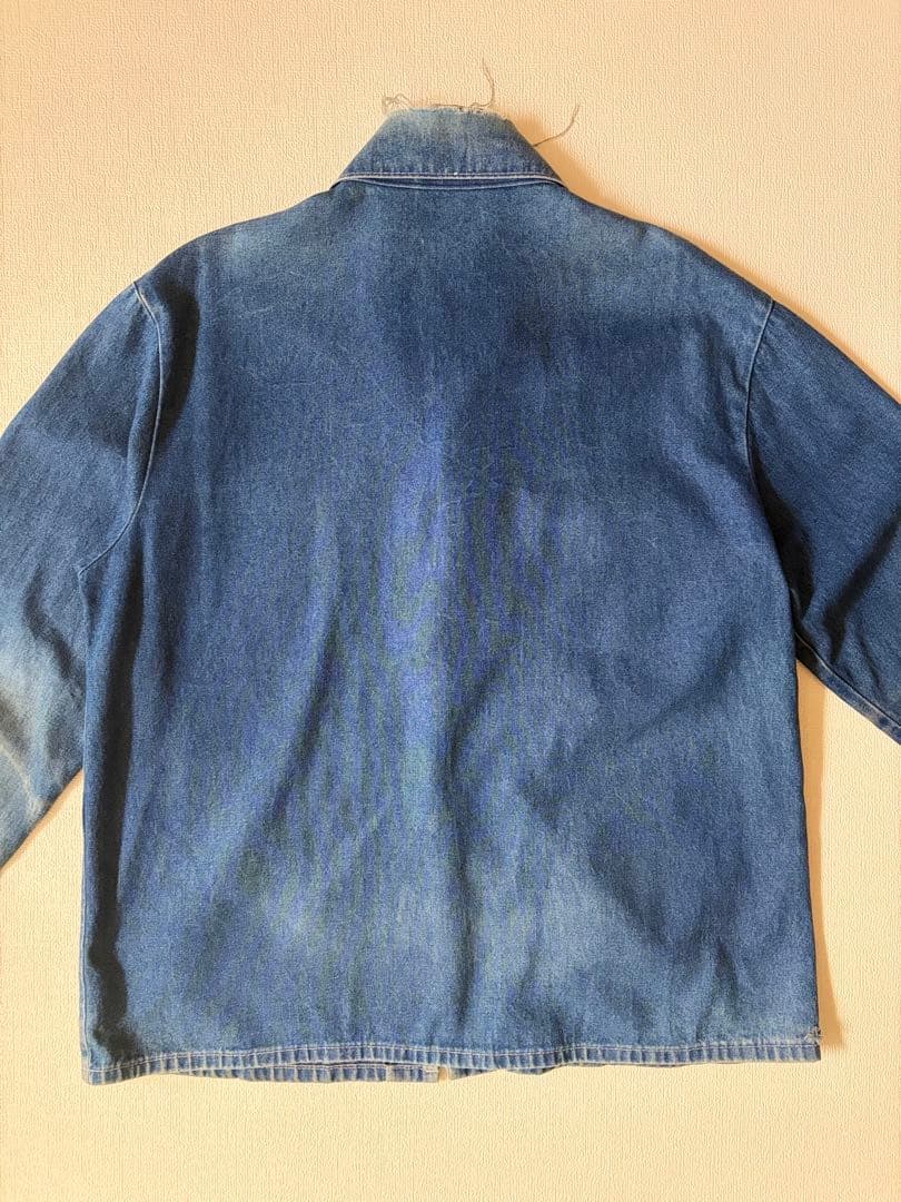 70s〜80s USA製 デニム カバーオール ヴィンテージ ワークジャケット