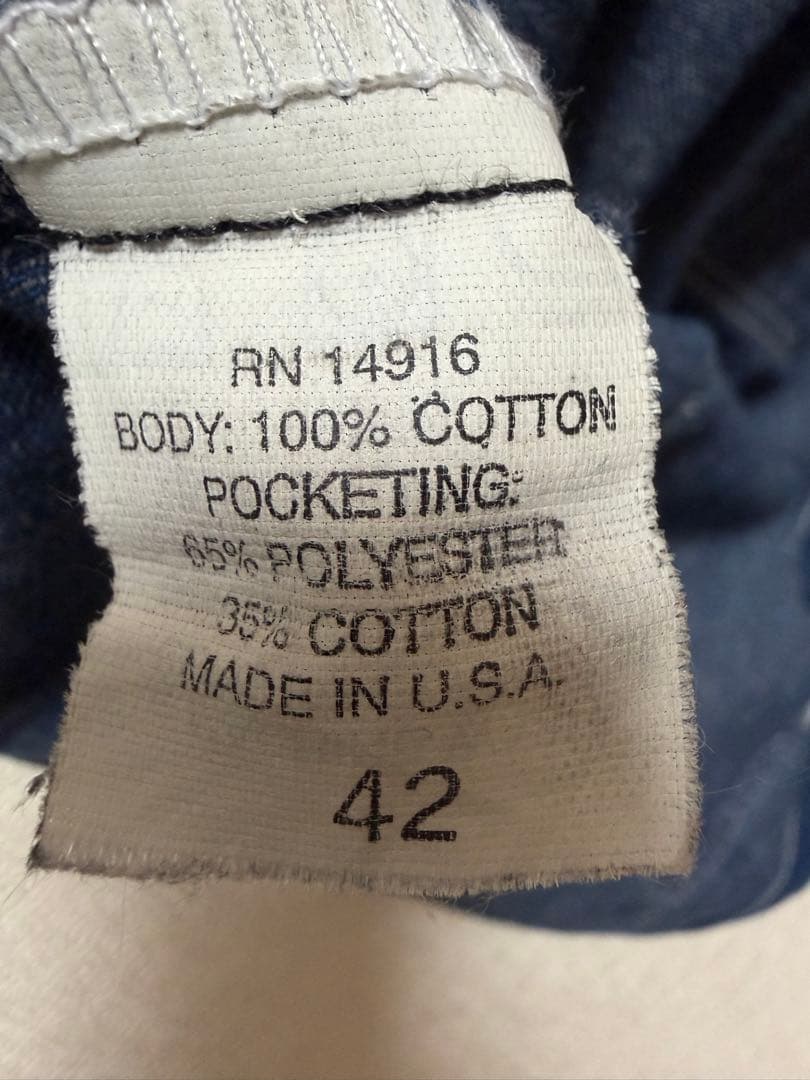 70s〜80s USA製 デニム カバーオール ヴィンテージ ワークジャケット