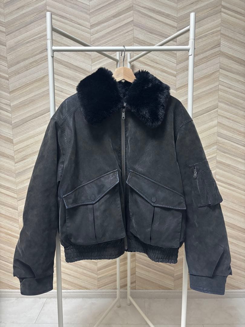 【SLY】WASHED PUFFER BZ ウォッシュド パッファー ブルゾン