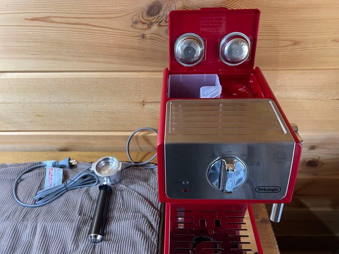 デロンギECP3220J-R エスプレッソマシン 【メーカー保証付き】