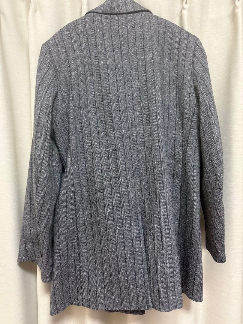 アダムエロペ　ダブルブレストツイードジャケット