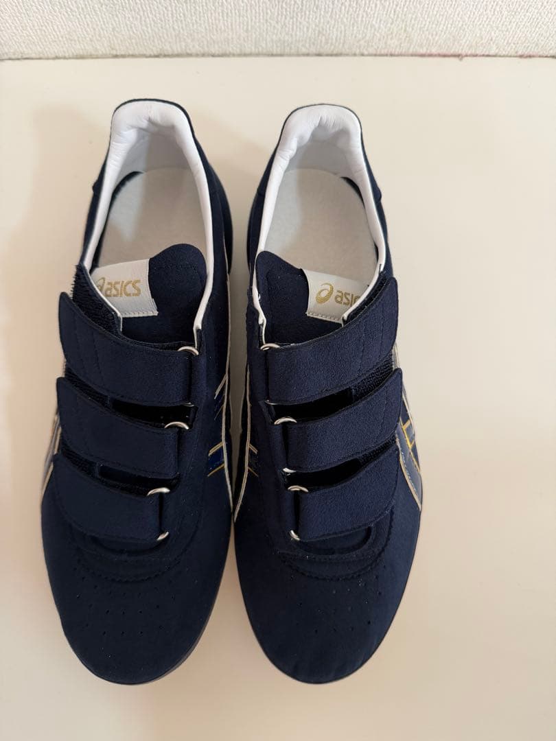 asics バレーボールレフリーシューズ 26cm ネイビー