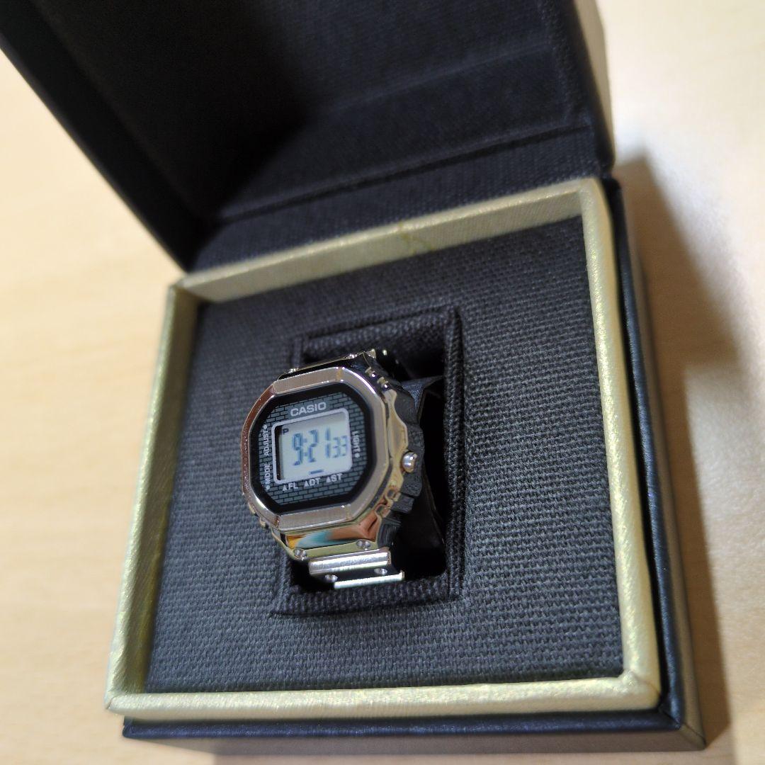 未使用　新品　CASIO CRW-001-1JR リングウオッチ　シルバー