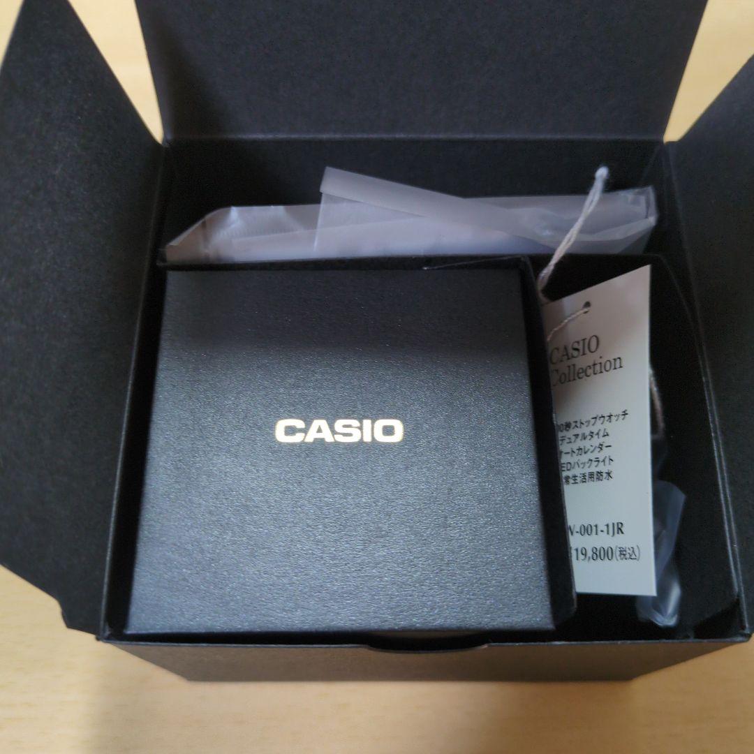 未使用　新品　CASIO CRW-001-1JR リングウオッチ　シルバー