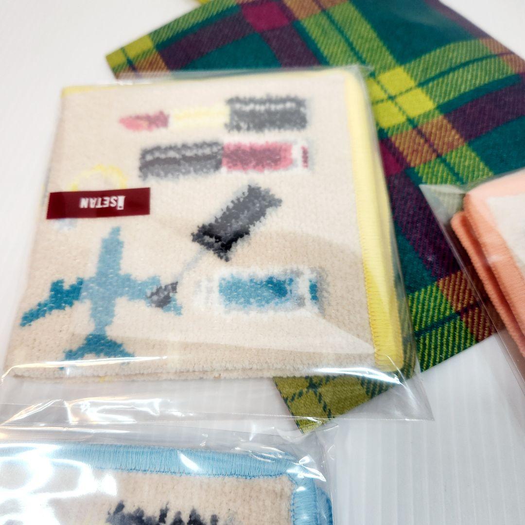 フェイラー 伊勢丹 羽田ストアオリジナルハンカチ 3色