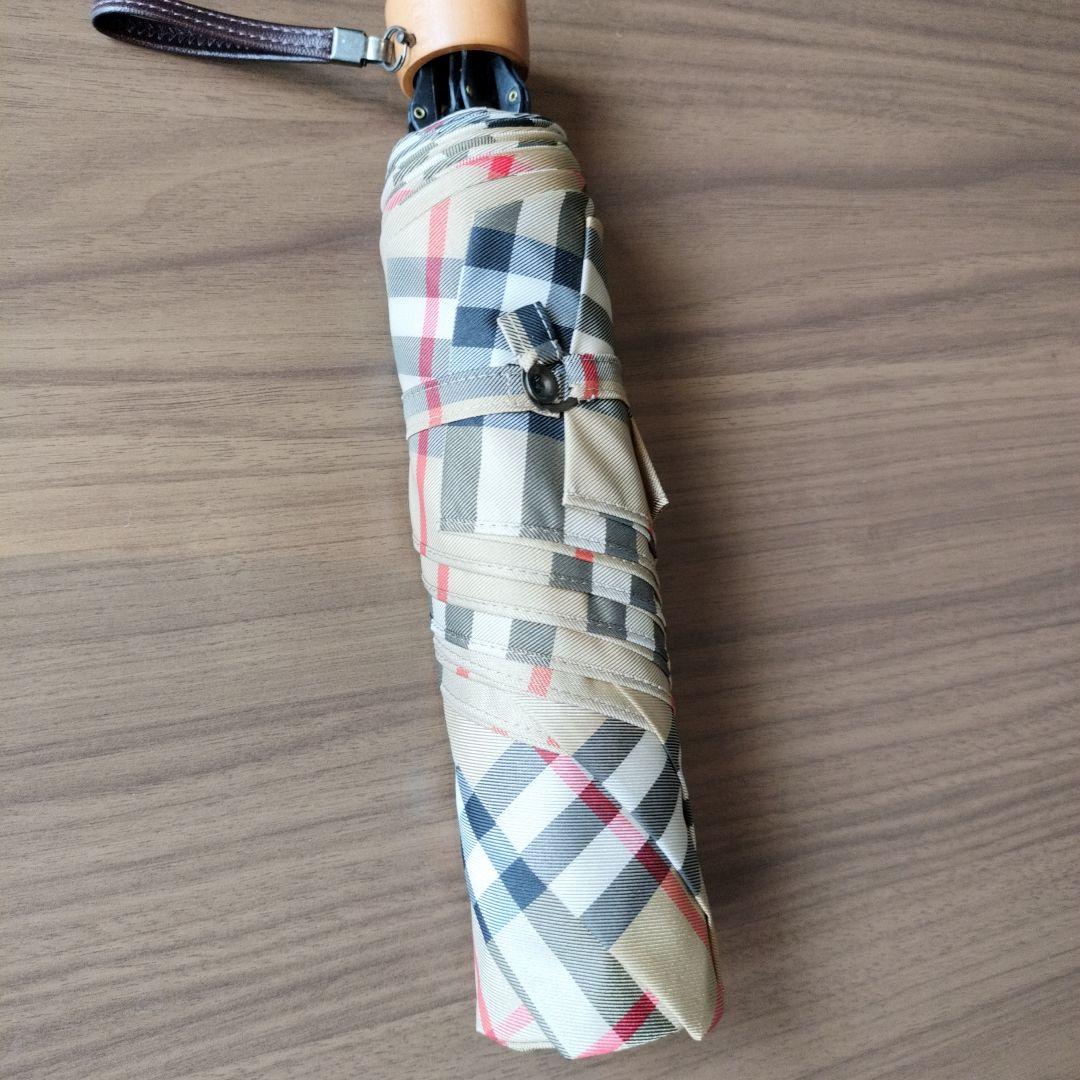 未使用品！　BURBERRY　折りたたみ式傘
