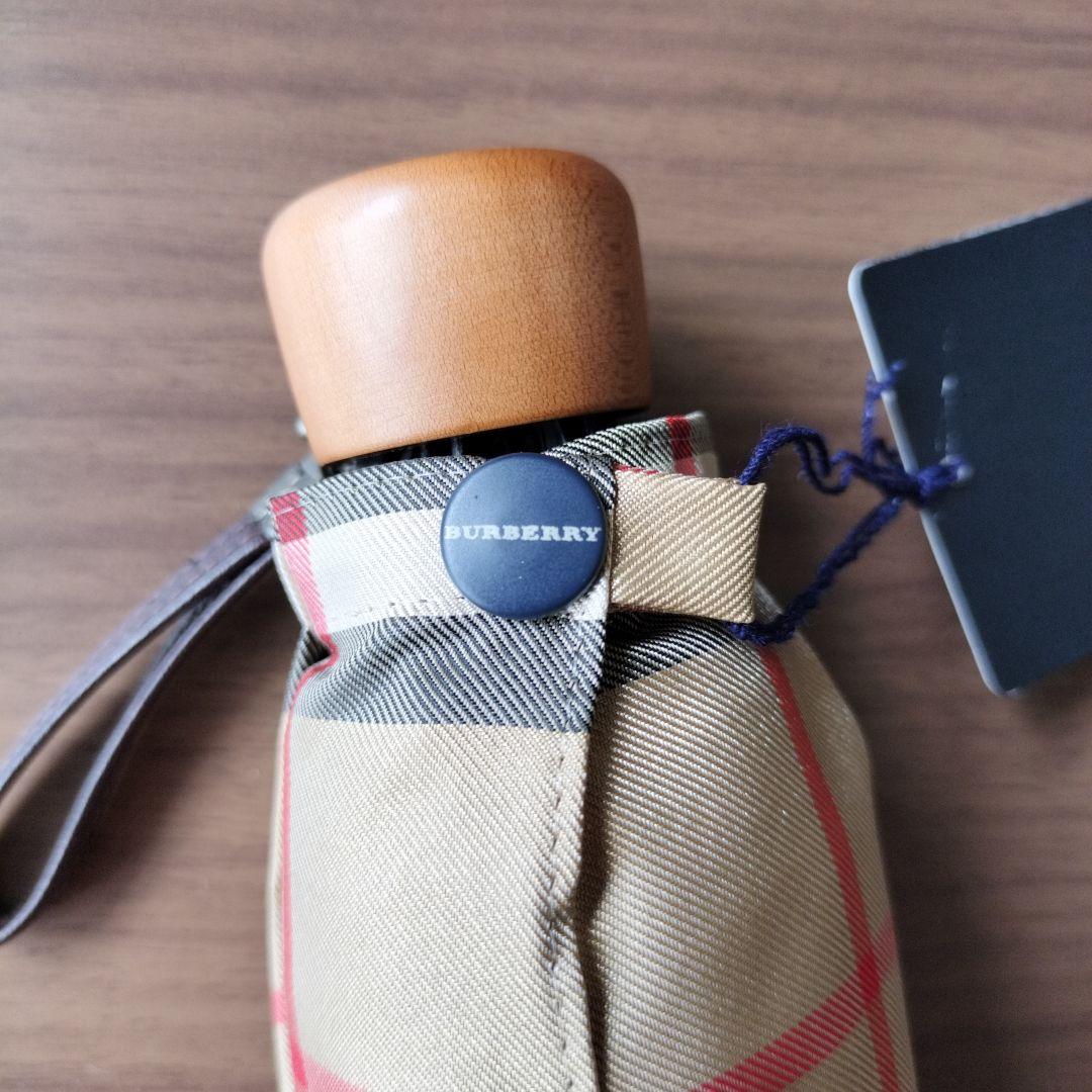未使用品！　BURBERRY　折りたたみ式傘