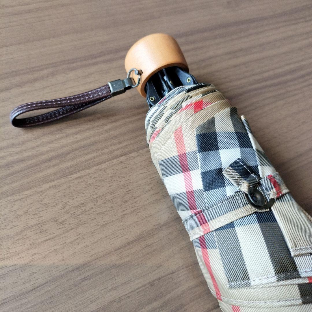 未使用品！　BURBERRY　折りたたみ式傘