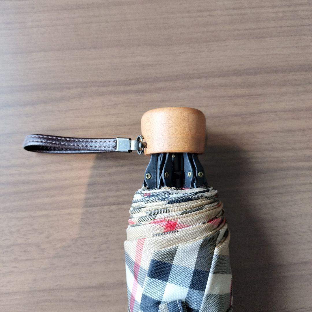 未使用品！　BURBERRY　折りたたみ式傘