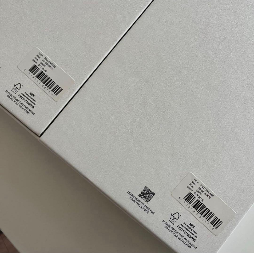 【TEKLA】枕カバー PILLOW SHAMS 2セット おまけ付