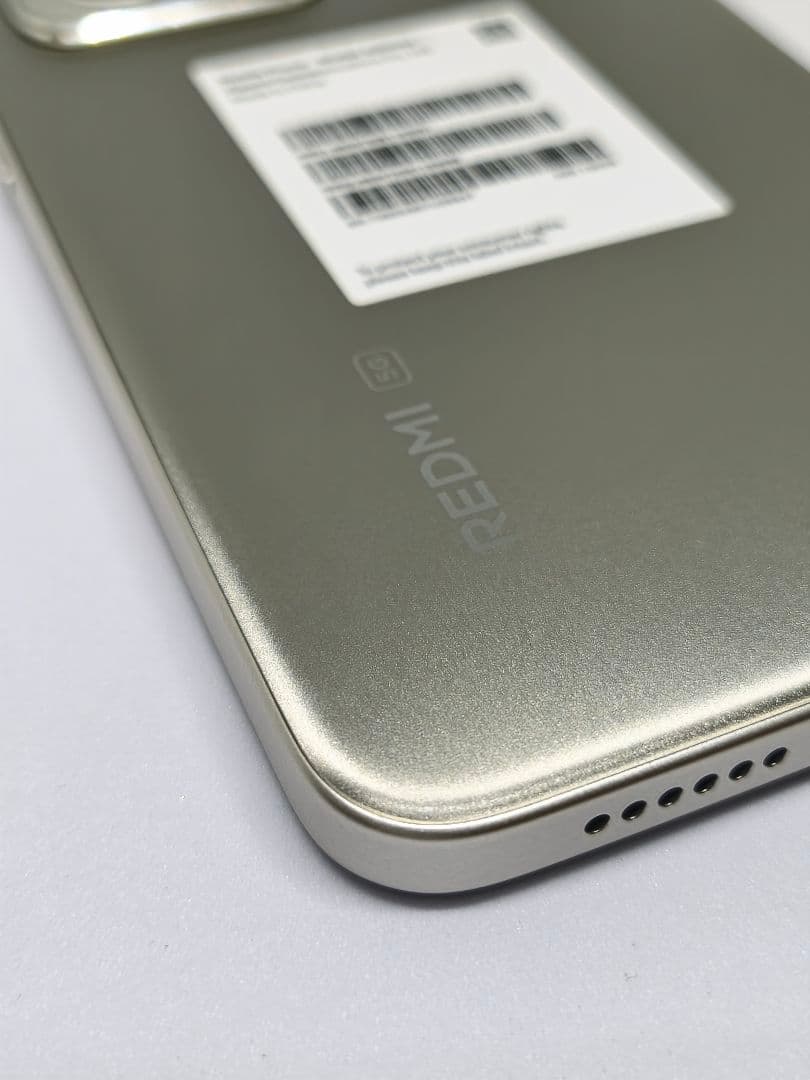 ほぼ新品！Redmi 15 5G 本体 チタングレー ケース2個＆フィルム5枚