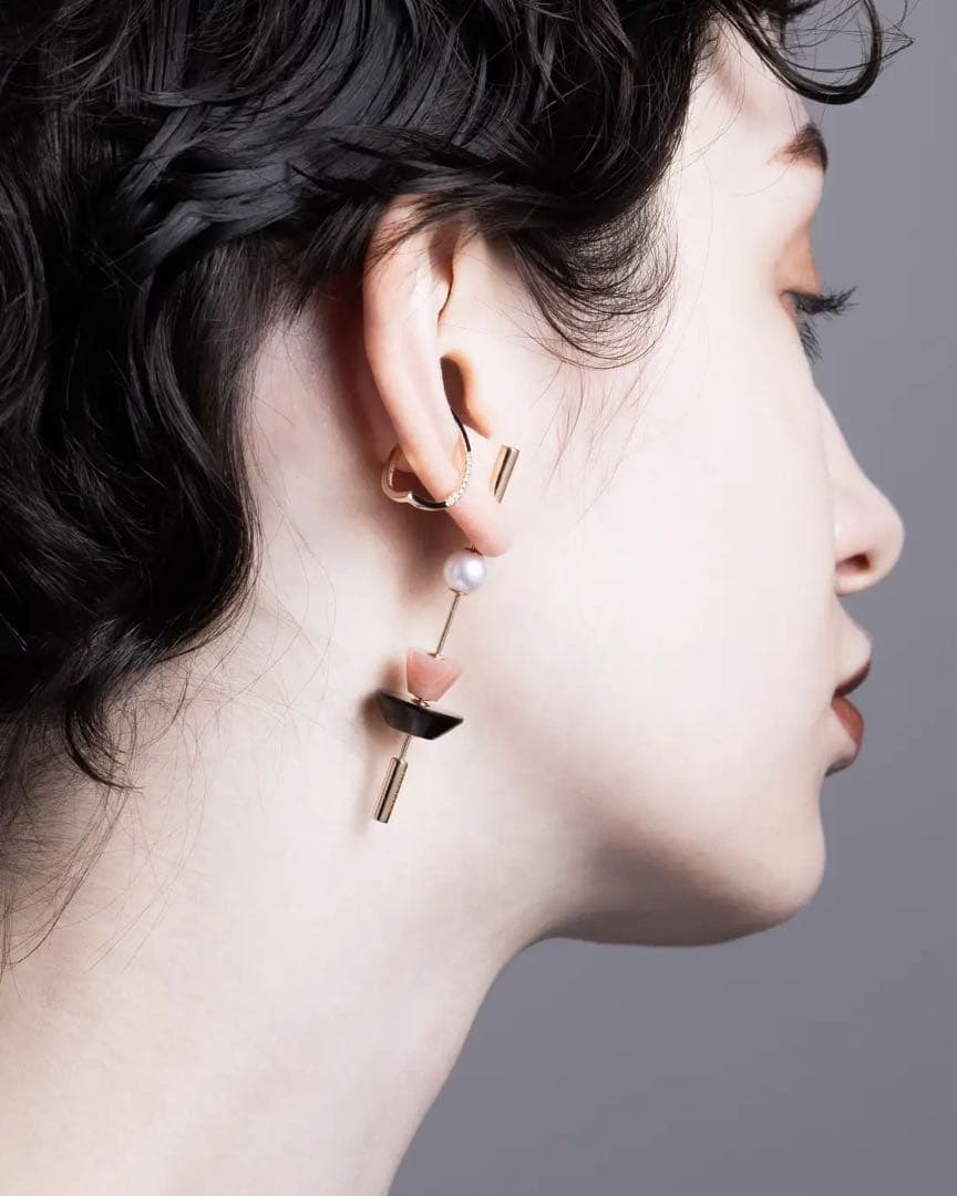 Hirotaka 期間限定 桜　スピアーピアス　片耳用