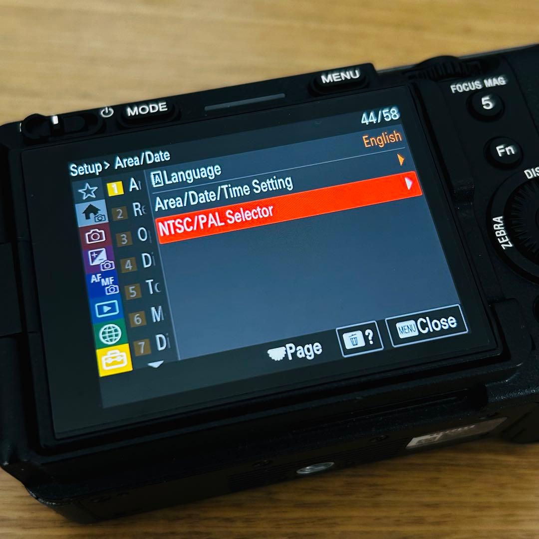 Sony FX3 International NTSC/PAL（日本語なし）