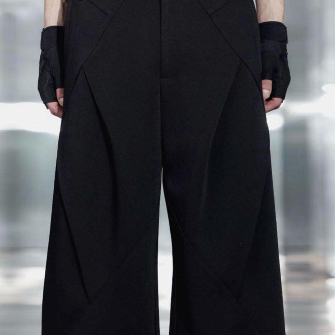 最安値49PERCENT 変形ワイドパンツ 似 common divisor