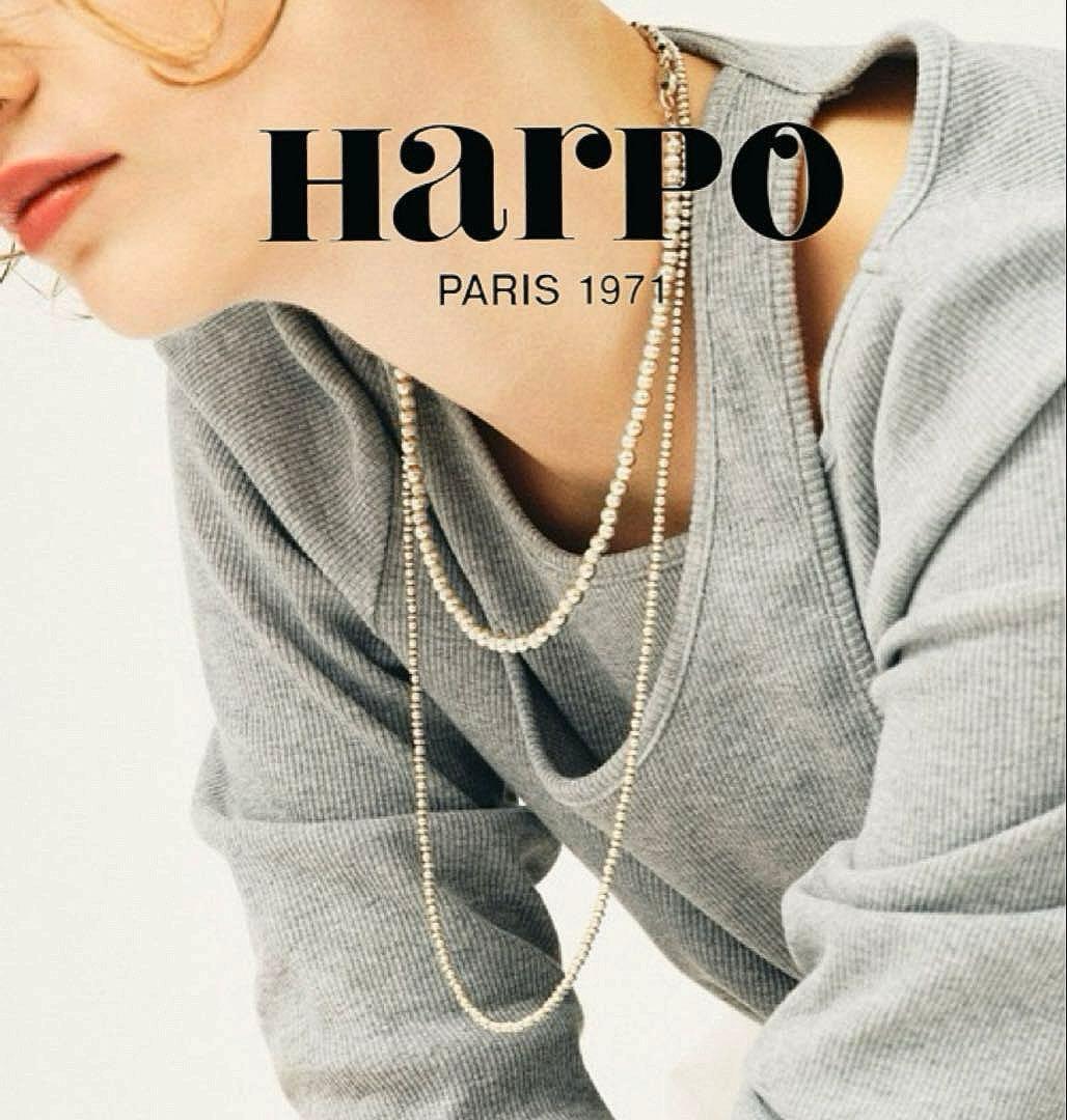 【HARPO】ナバホパールネックレス 64cm/3mm ラウンドアンドソーサー