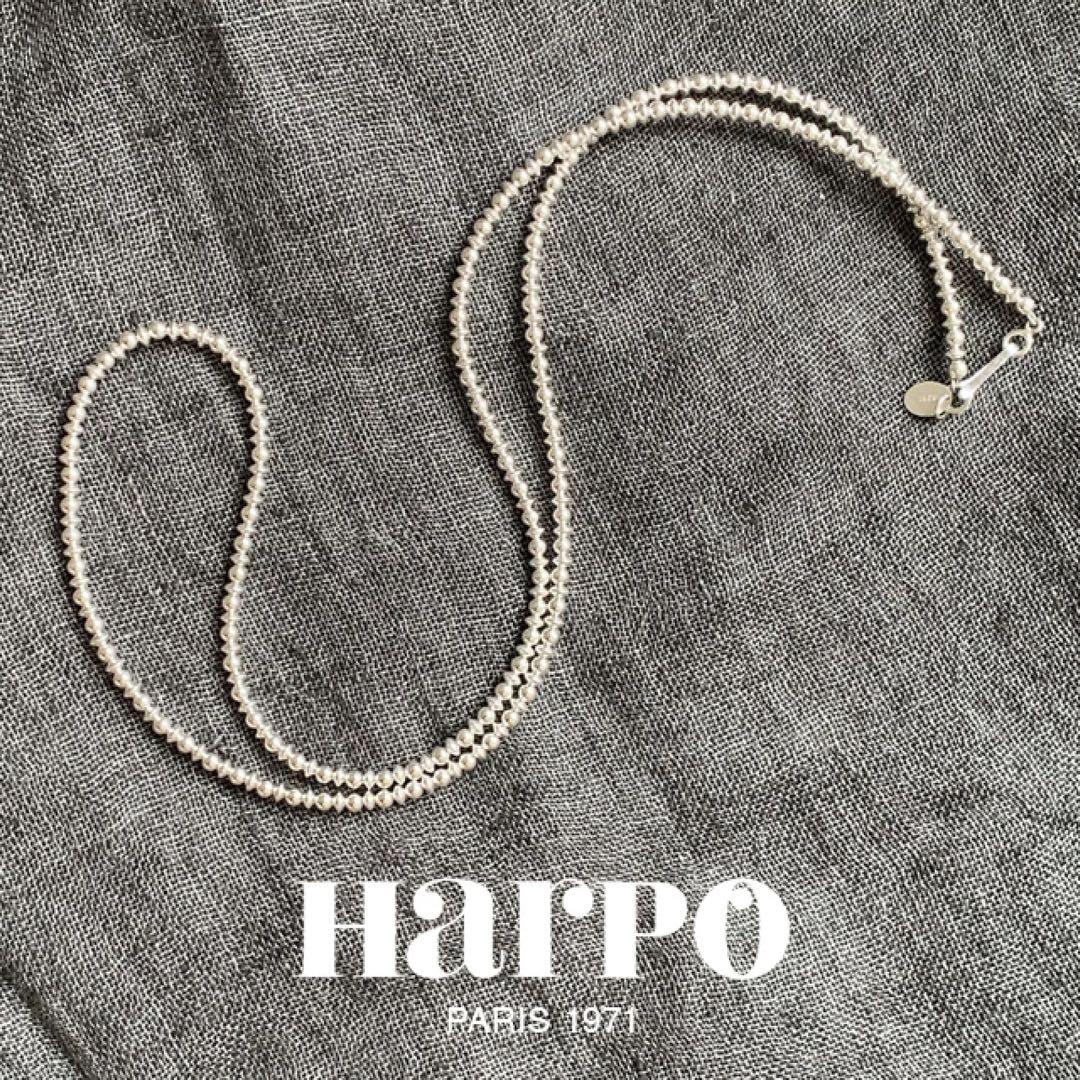【HARPO】ナバホパールネックレス 64cm/3mm ラウンドアンドソーサー