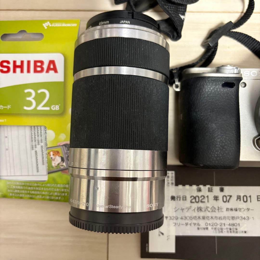 SONY α6000 ダブルズームレンズキット ILCE-6000Y ミラーレス