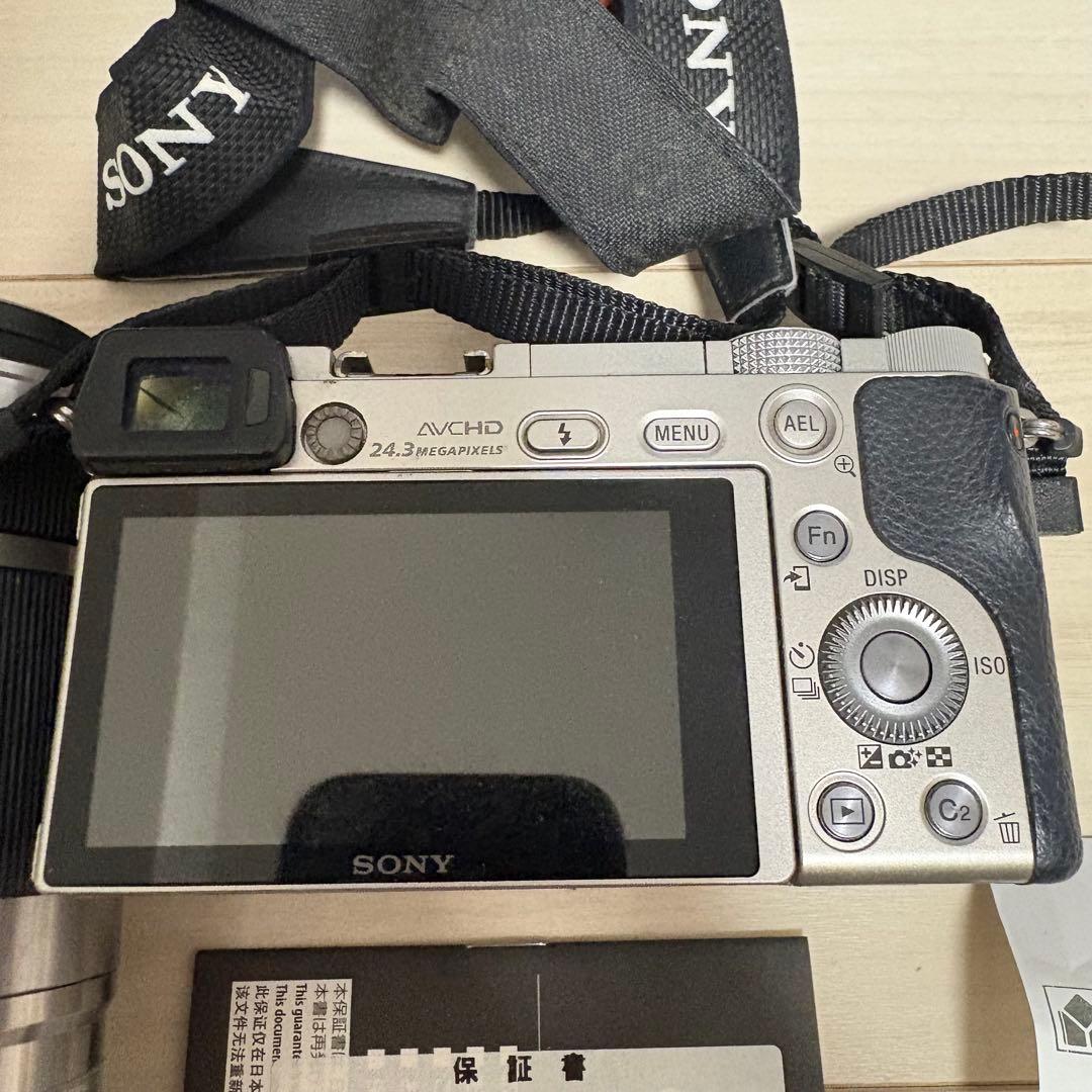 SONY α6000 ダブルズームレンズキット ILCE-6000Y ミラーレス