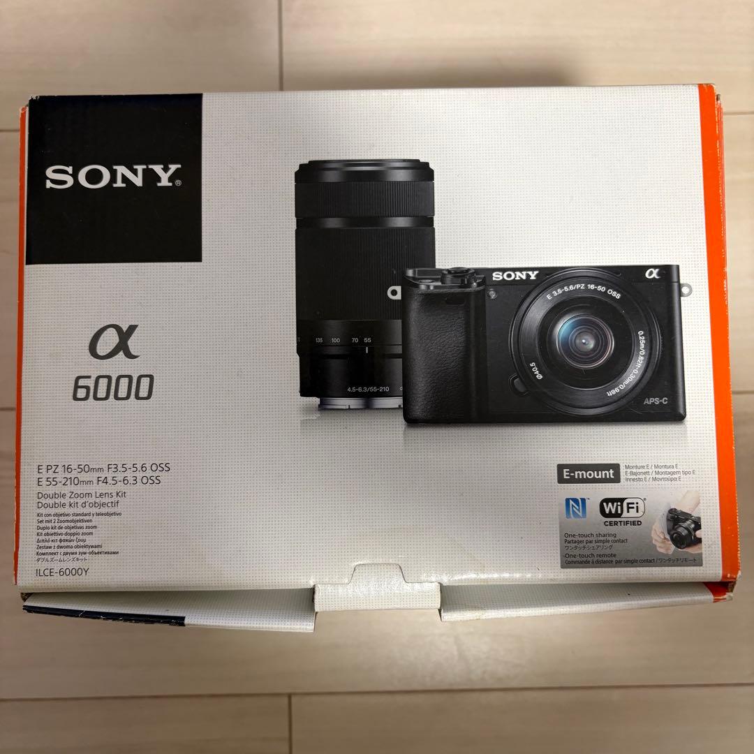 SONY α6000 ダブルズームレンズキット ILCE-6000Y ミラーレス