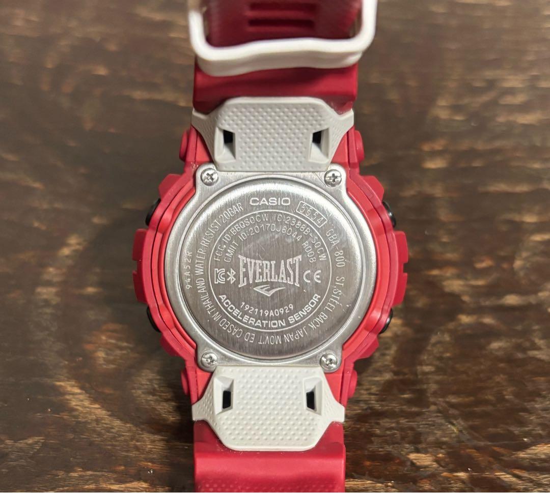 G-SHOCK EVERLAST コラボ GBA-800 CASIO 腕時計