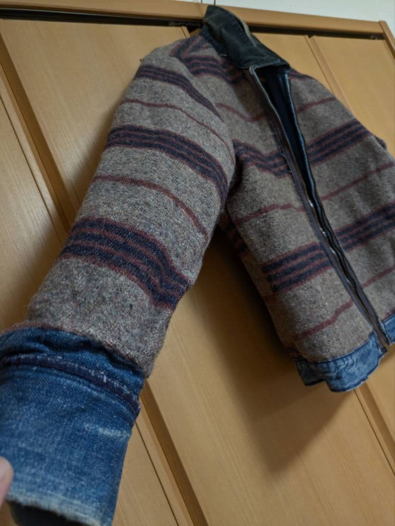 ヨ*シ様 60s USA製 デニムジャケット ブランケット ストア ヴィンテージ