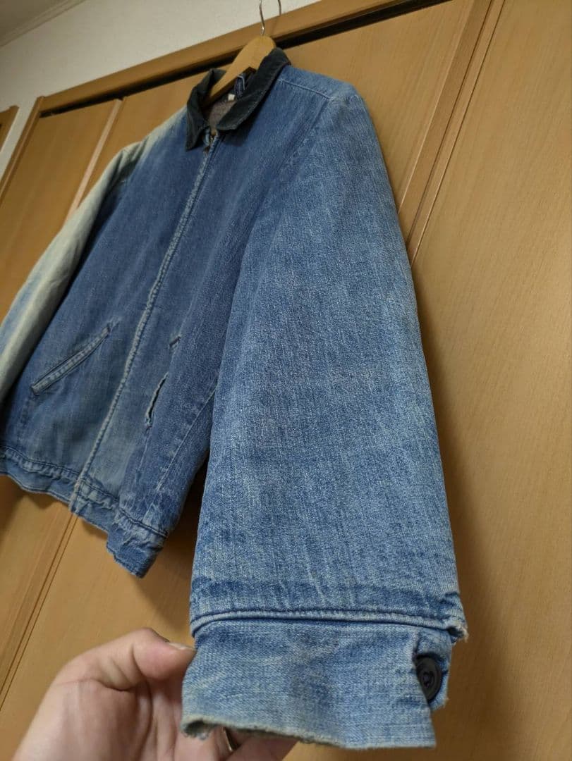 ヨ*シ様 60s USA製 デニムジャケット ブランケット ストア ヴィンテージ