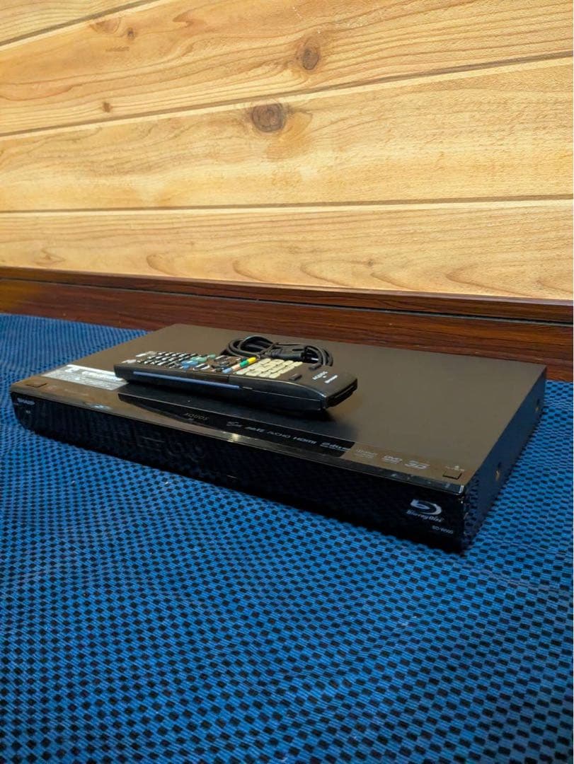 SHARP AQUOS ブルーレイレコーダー リモコン付き