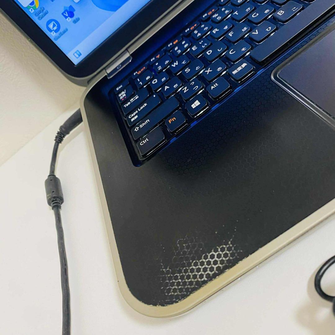 Y82 Dellノートパソコン i7メモリ8G高速Windows11オフィス付き