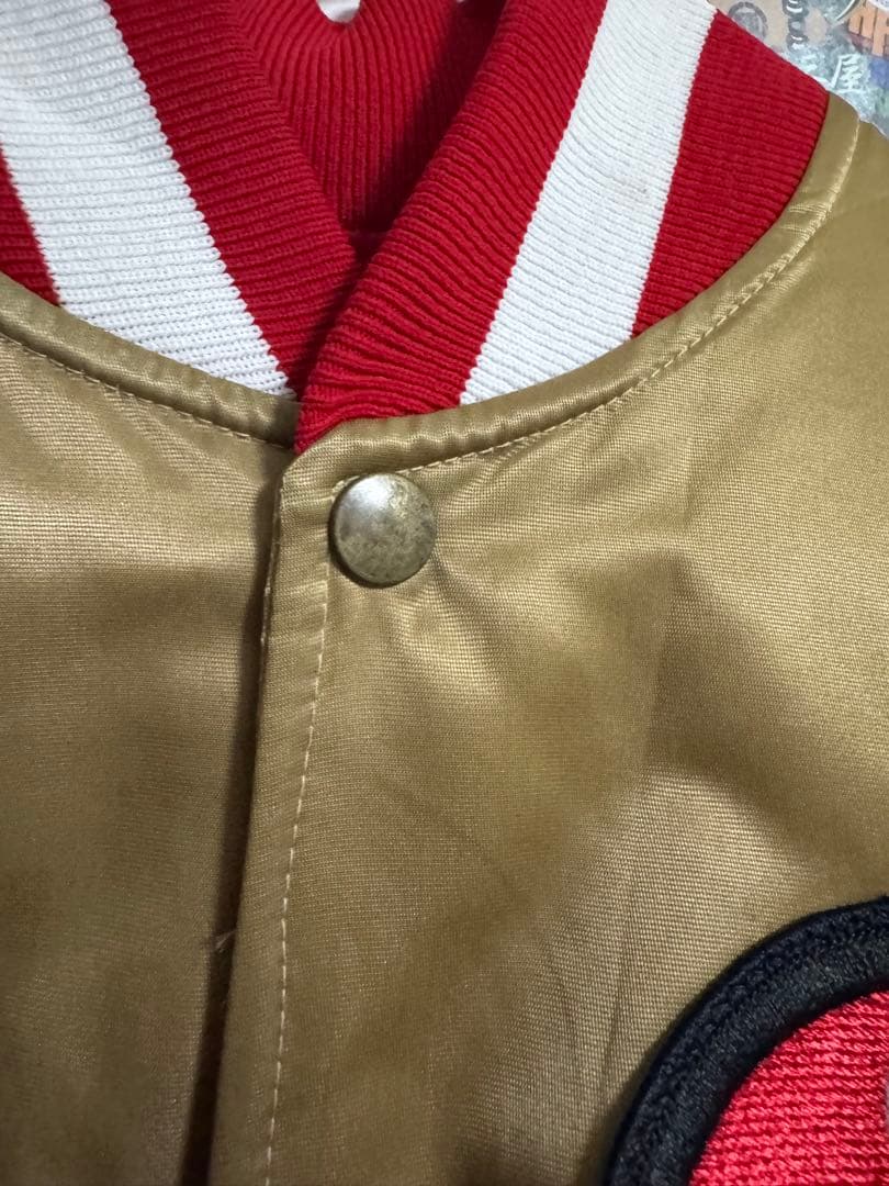 スターター 80'S NFL 49ERS スタジャンゴールド M アメリカ製