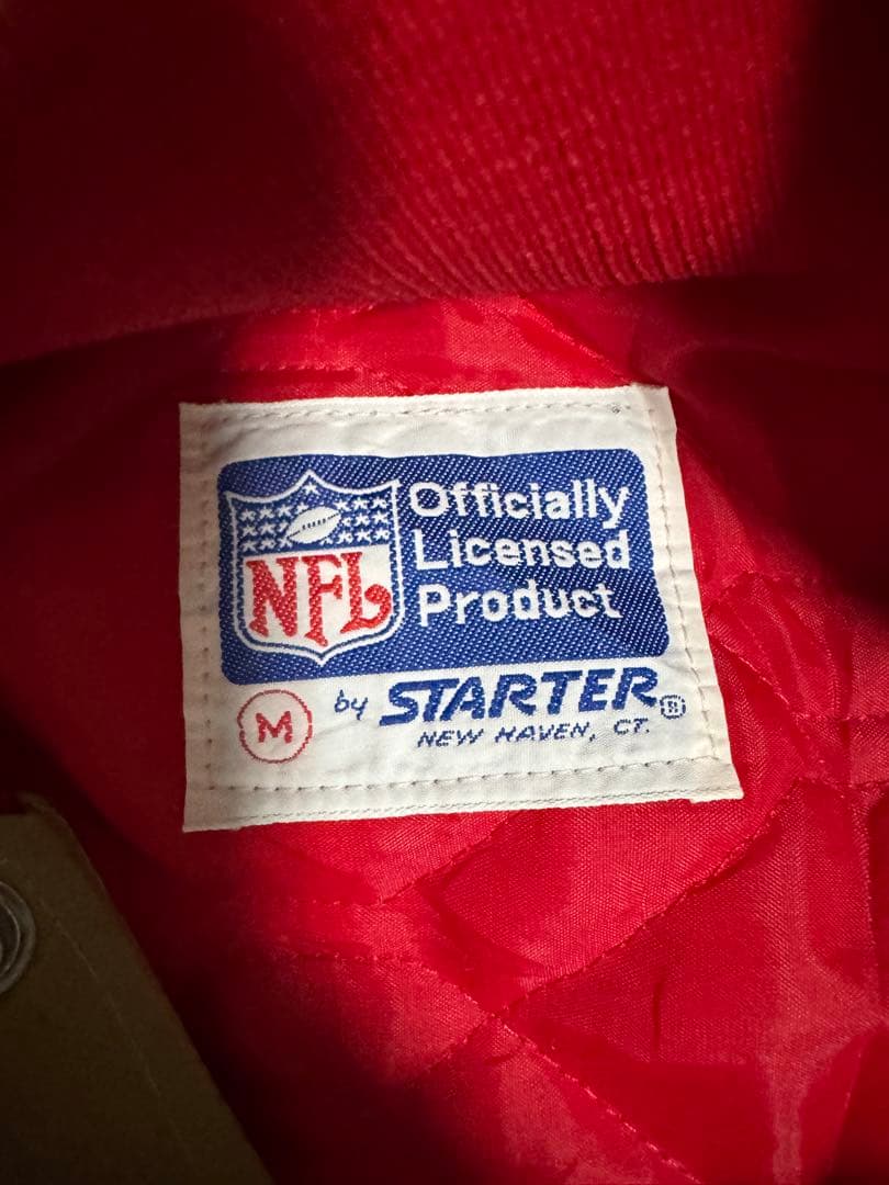 スターター 80'S NFL 49ERS スタジャンゴールド M アメリカ製
