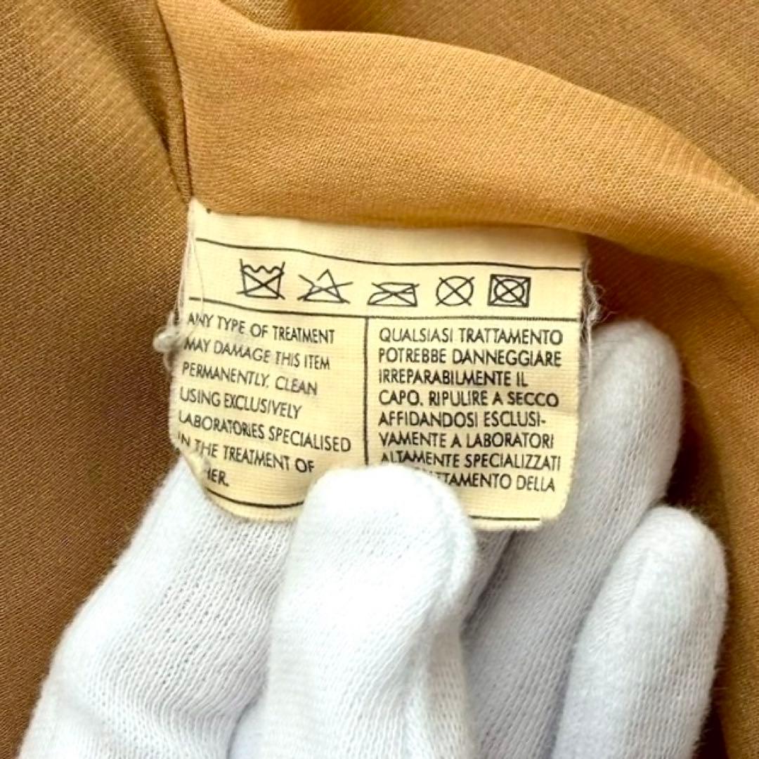 美品✨サルヴァトーレフェラガモ レオパード柄 ハラコ 本革 テーラードジャケット