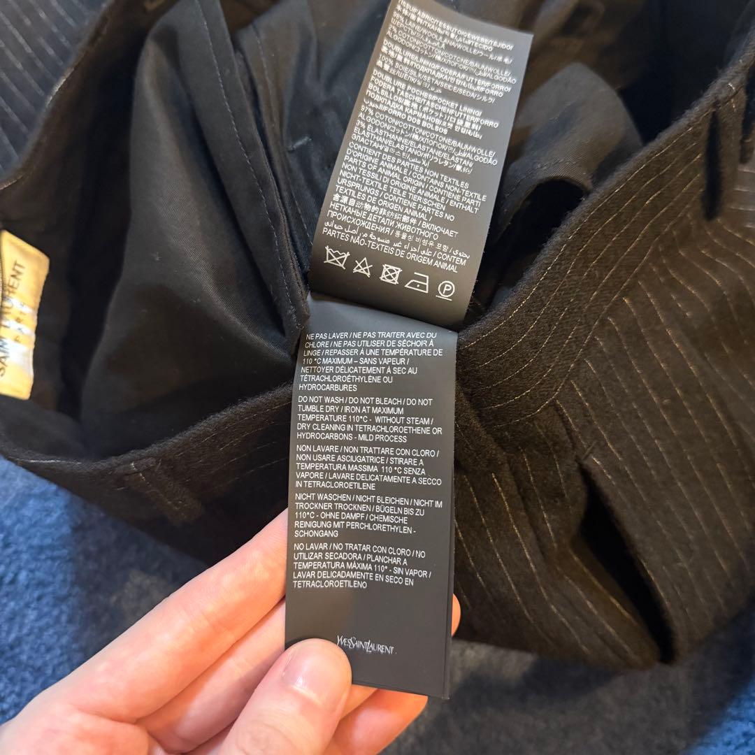 ア*チ様 saint laurent 2023ss ウールパンツ　スラックス　4