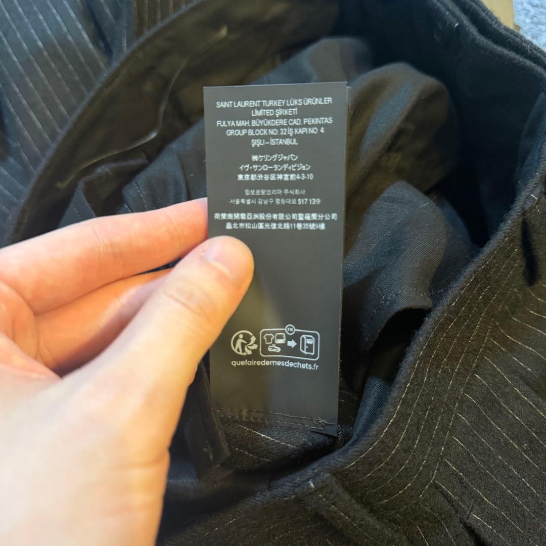 ア*チ様 saint laurent 2023ss ウールパンツ　スラックス　4