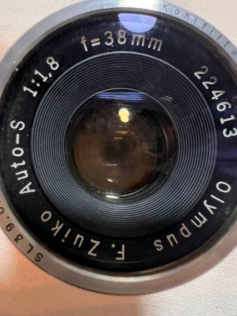 ジャンク　Pen F F.Zuiko Auto-S 38mm F1.8