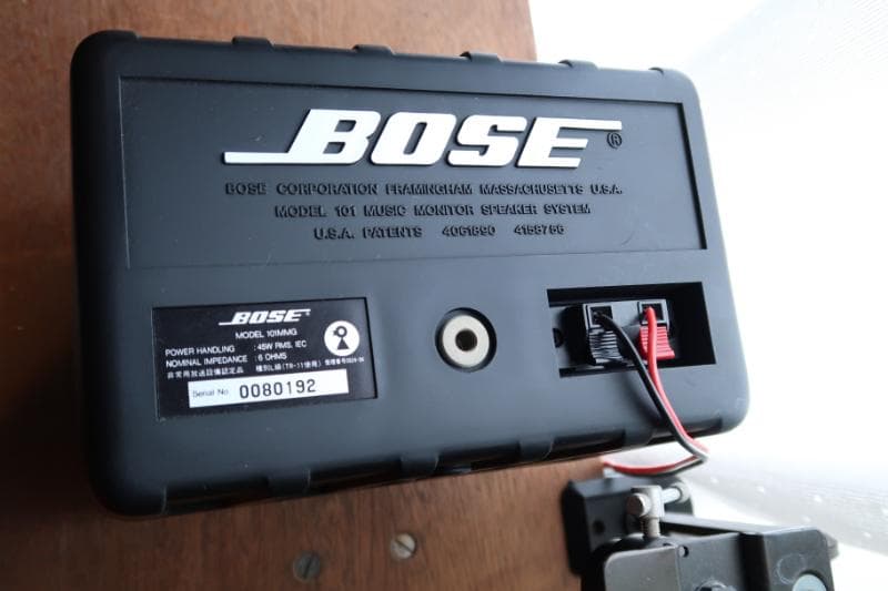 BOSE 101MMG スピーカー + スタンド金具