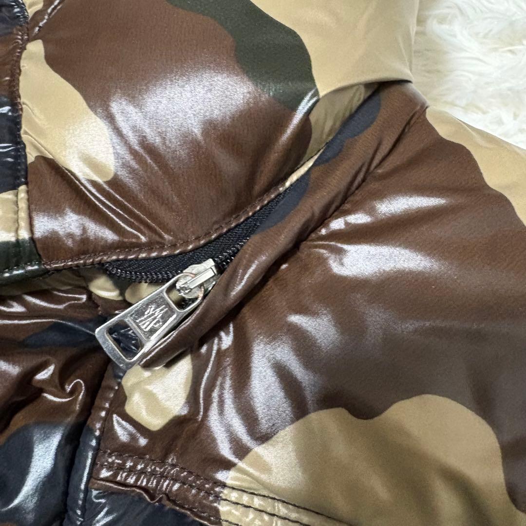 【MONCLER】ソーテルヌ ダウンジャケット XS カモフラ 迷彩柄 2way