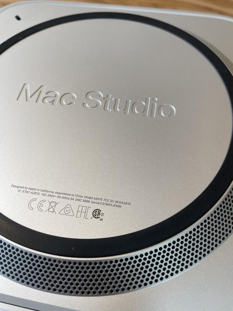 Macデスクトップ Apple Mac Studio M1 MAX 32GB 512SSD