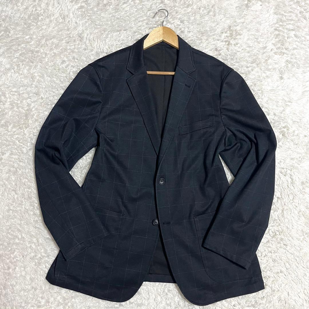 ✨美品✨パジャマスーツ AOKI 洗える セットアップスーツ チェック XL