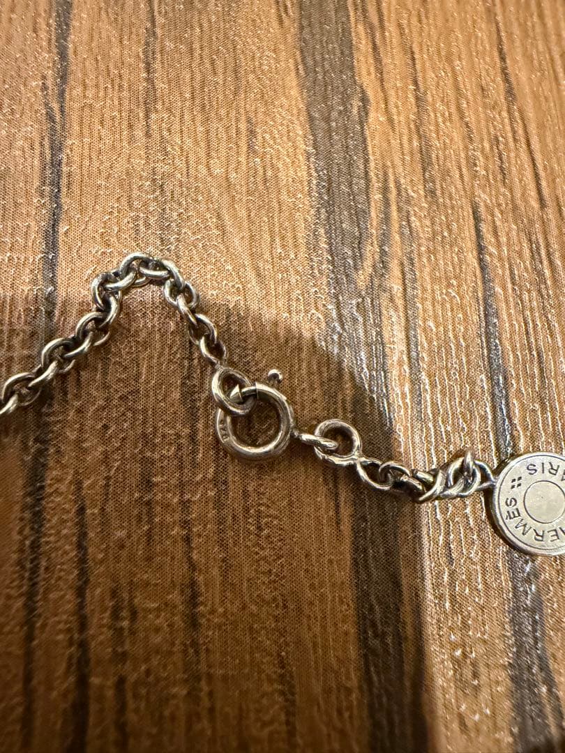 HERMES エルメス　セリエ チェーンネックレス