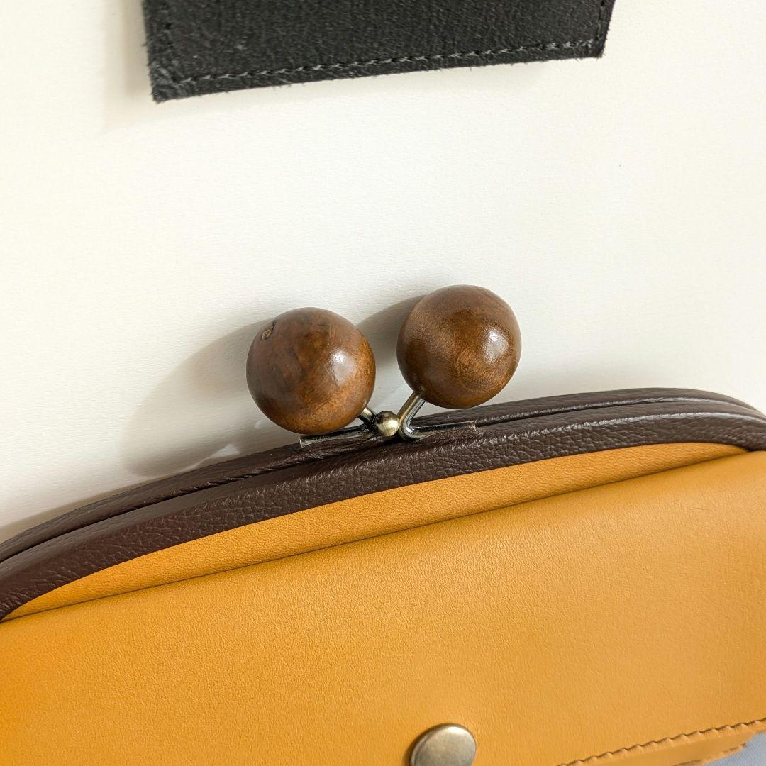 くるみる＊プロフご一読ください(^-^)　がま口お財布