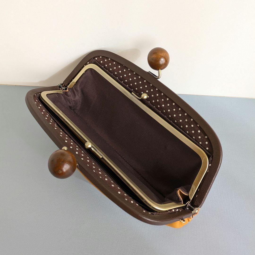 くるみる＊プロフご一読ください(^-^)　がま口お財布