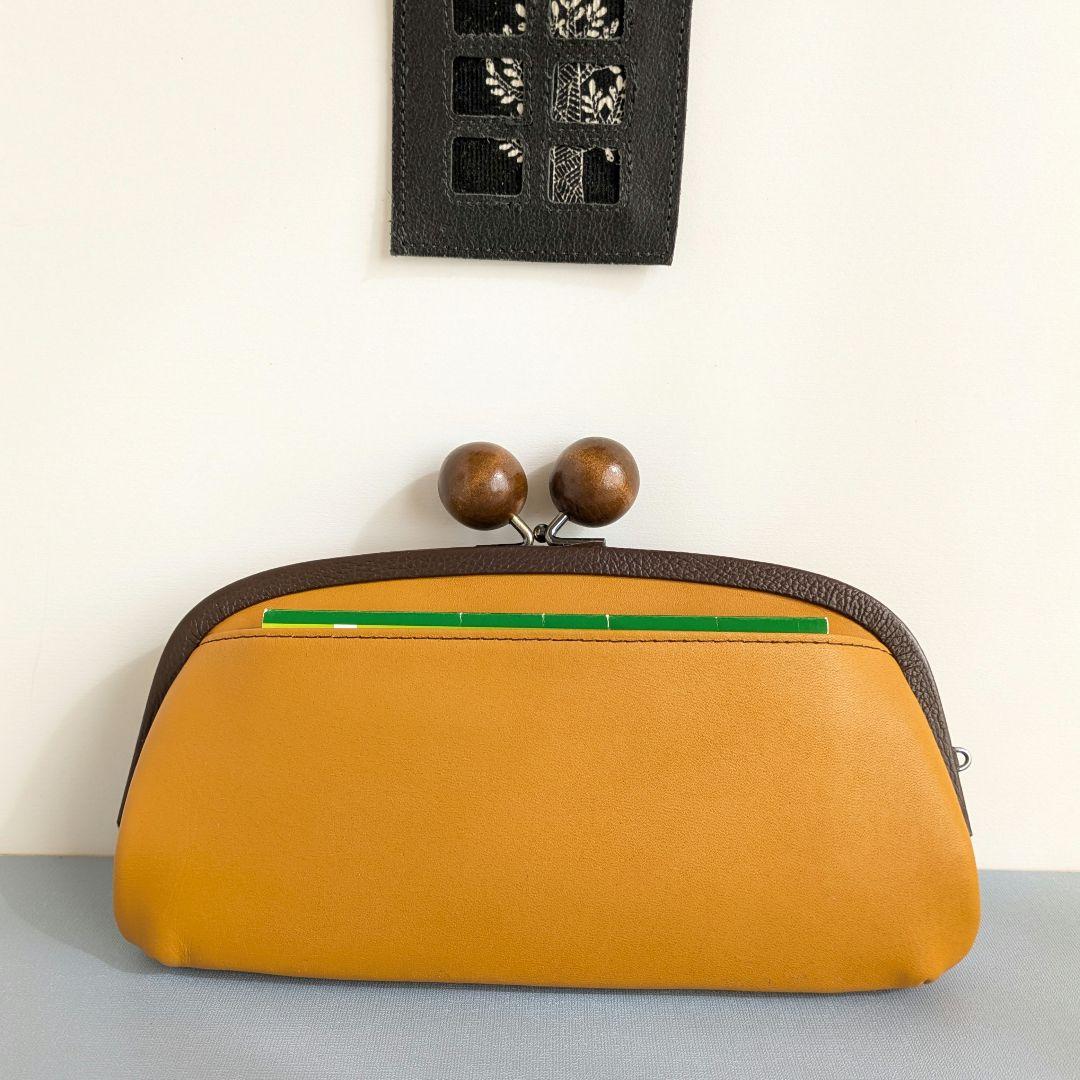 くるみる＊プロフご一読ください(^-^)　がま口お財布