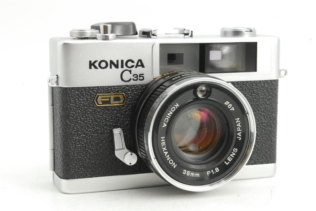 【完動品】 KONICA C35 FD レンジファインダー フィルムカメラ