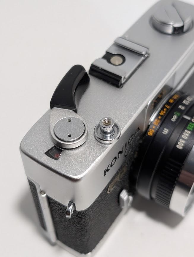 【完動品】 KONICA C35 FD レンジファインダー フィルムカメラ