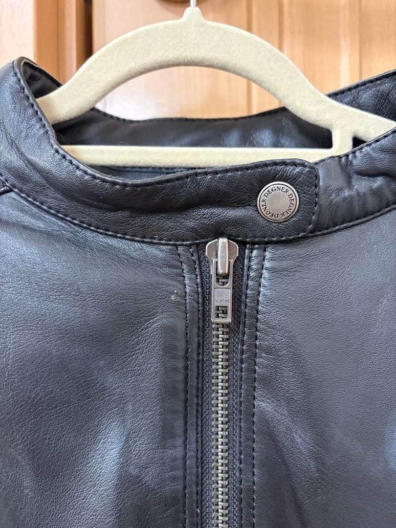 デグナー ライダース革ジャン プロテクター入りレディース