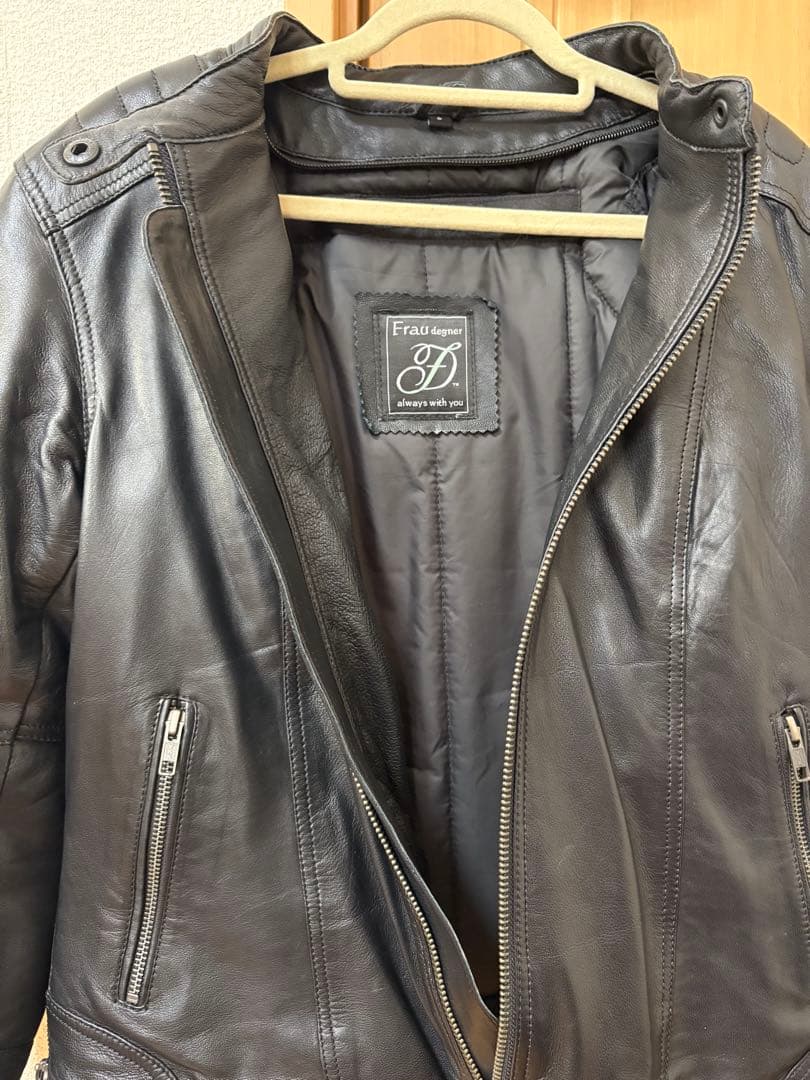 デグナー ライダース革ジャン プロテクター入りレディース