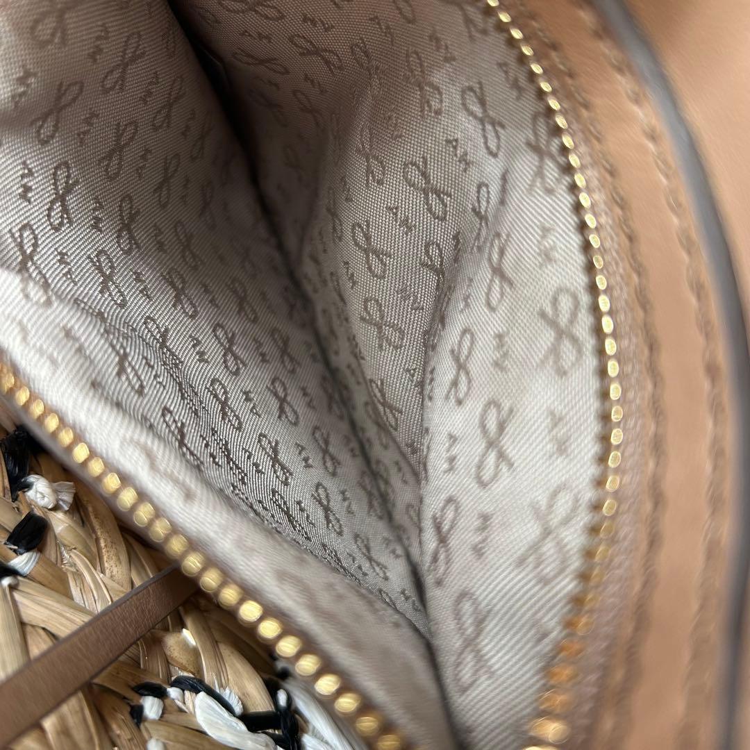 13373✨希少 アニヤハインドマーチ かごバッグ アイズ バスケット ラフィア