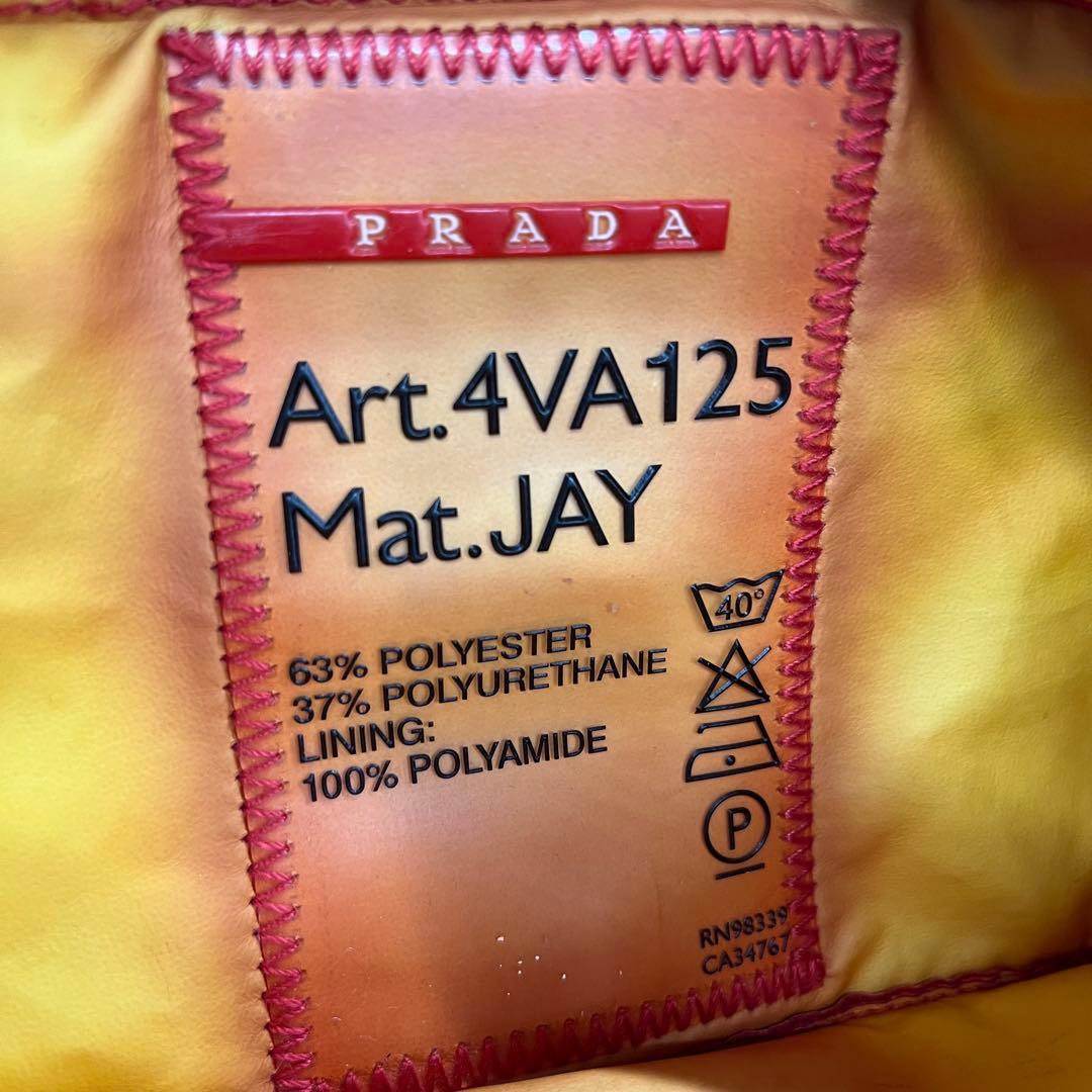 ★6F432 プラダ スポーツ ボディバッグ ウエストポーチ 4VA125 赤