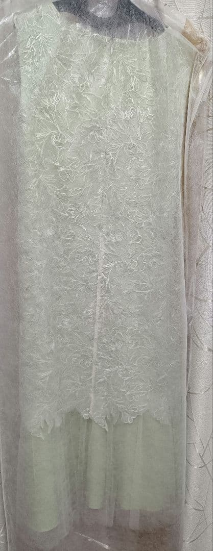 lerure　リルアー　 スリーブレススカラップドレス　ミントグリーン