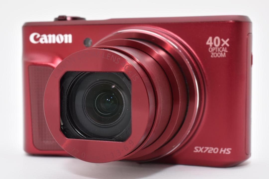 美品 Canon PowerShot SX720 HS レッド デジタルカメラ